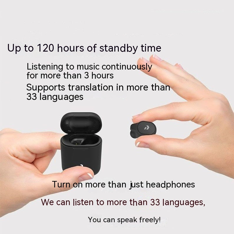 Instant Translation Wireless Bluetooth Headset 50 Mutual Translation In-ear