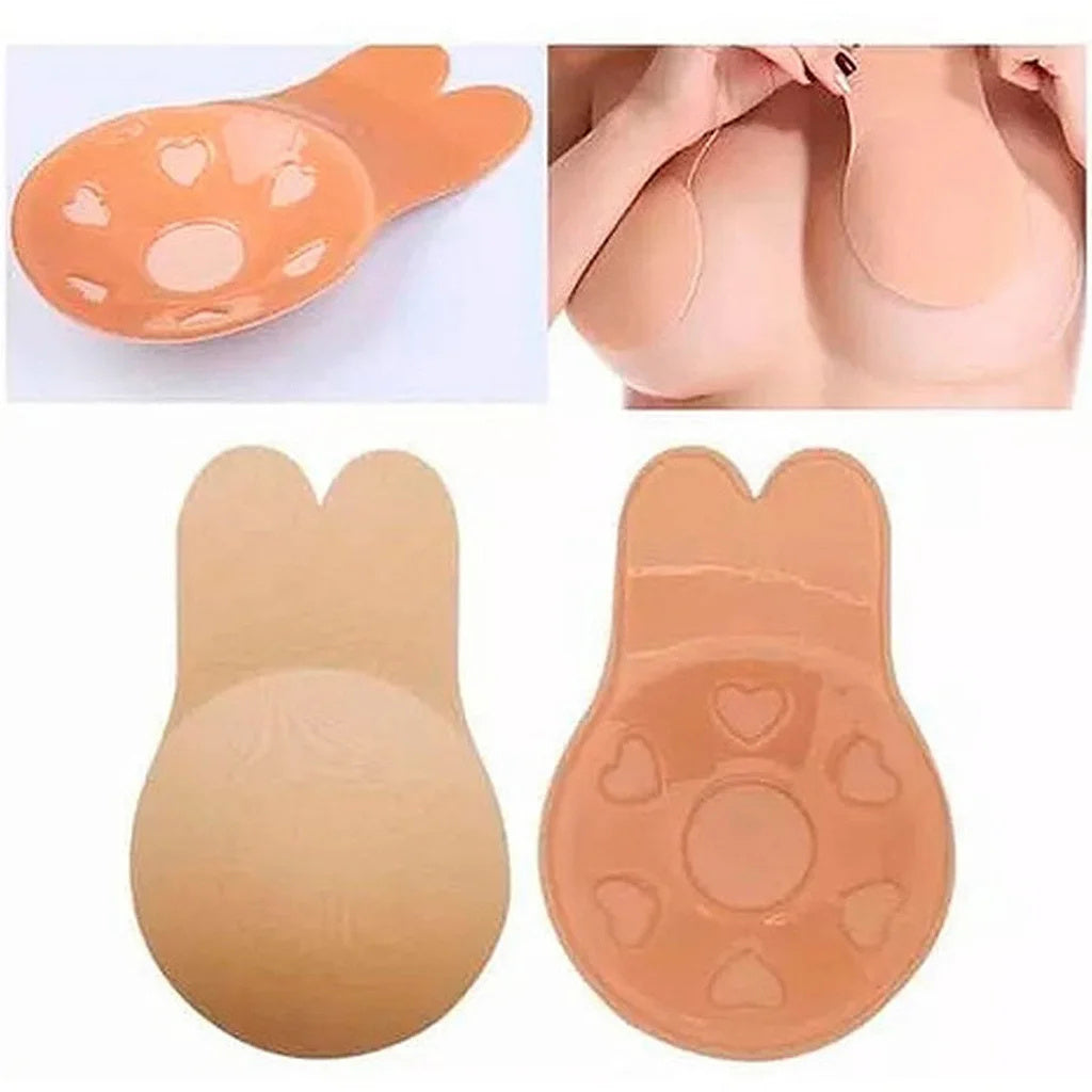 Bra Sticker Raises Breast Invisible Pushup Rabbit Ear