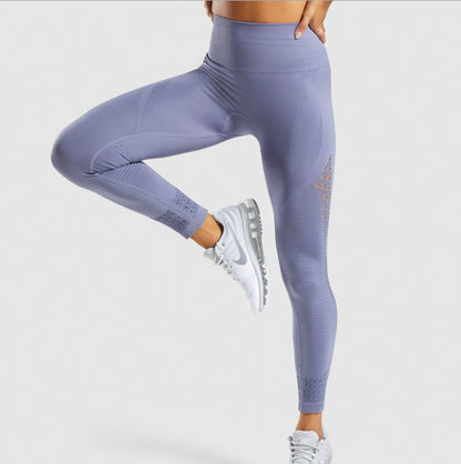 New quick-drying yoga pants women's running fitness stretch breathable tight trousers