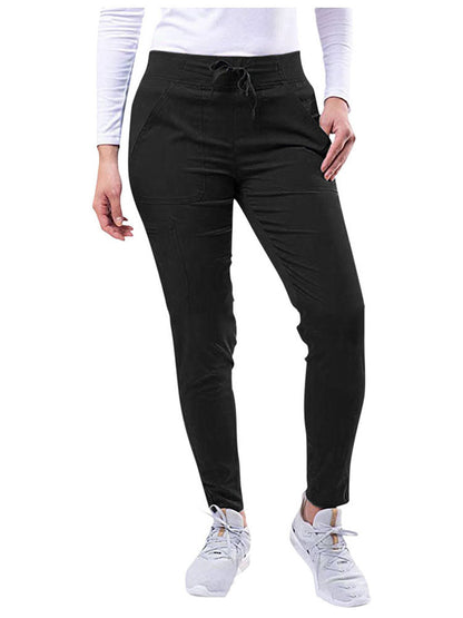 Slim-fit stretch pants