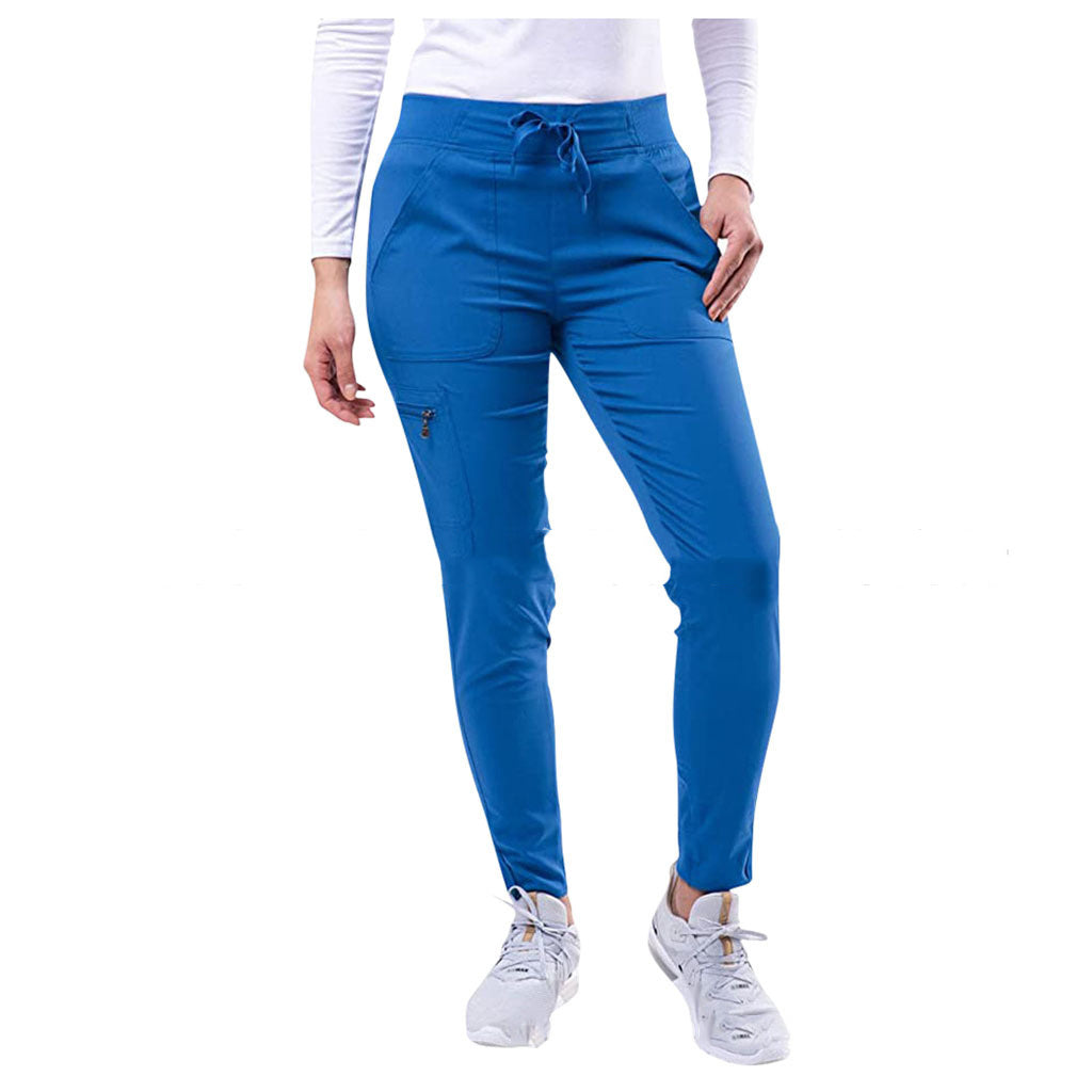 Slim-fit stretch pants