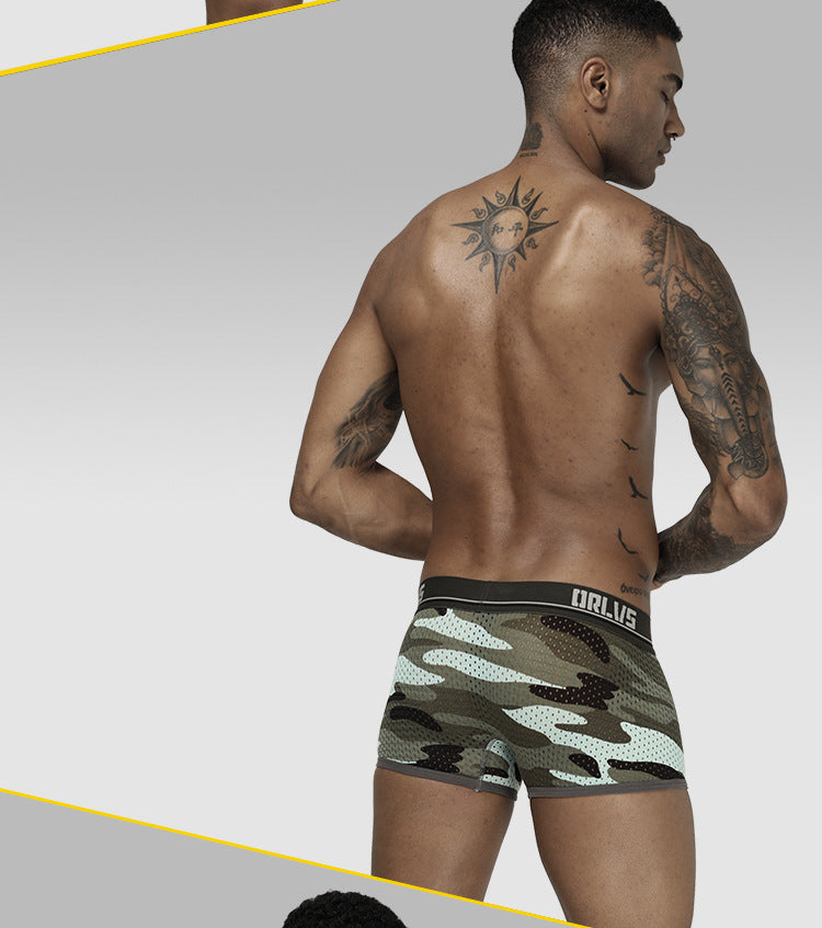 Men's camouflage underwear