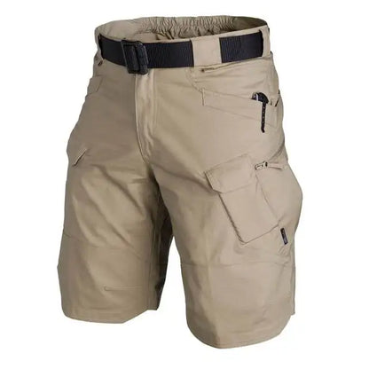 Summer Waterproof Quick Dry Multi-pocket Shorts Men Cargo Shorts Tactical Short Pants Men's