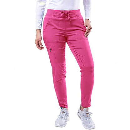 Slim-fit stretch pants