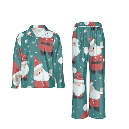 Holiday Men's Lapel Pajama Set