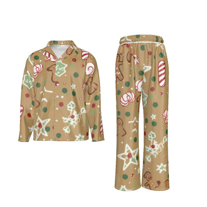 Holiday Men's Lapel Pajama Set