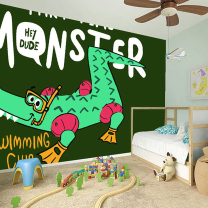 Wall Stickers Monster Alligator