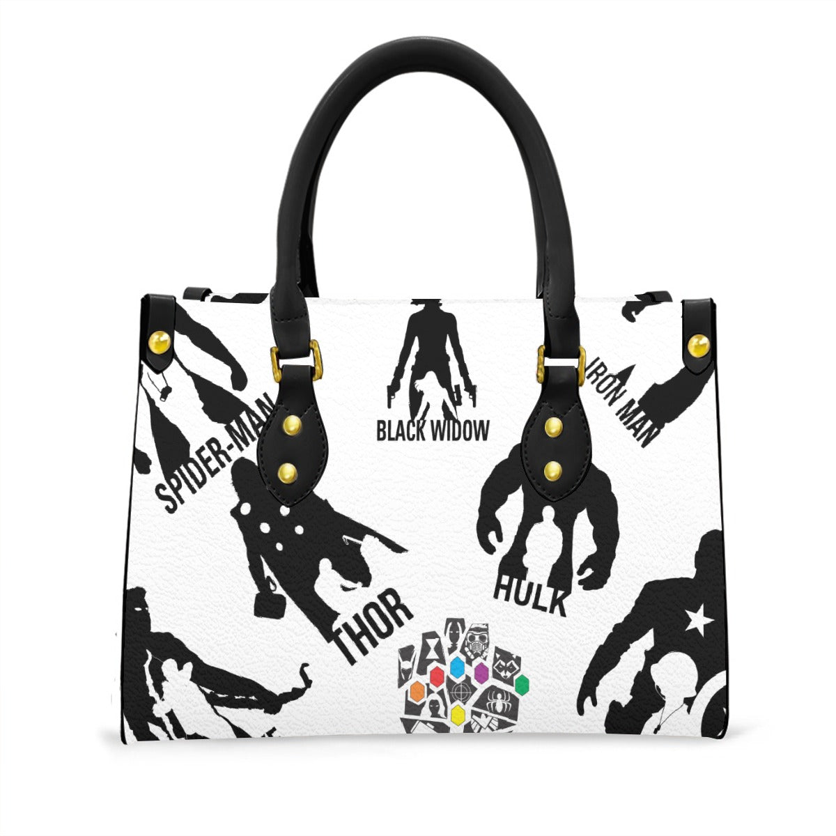 Women's Tote Bag With Black Handle