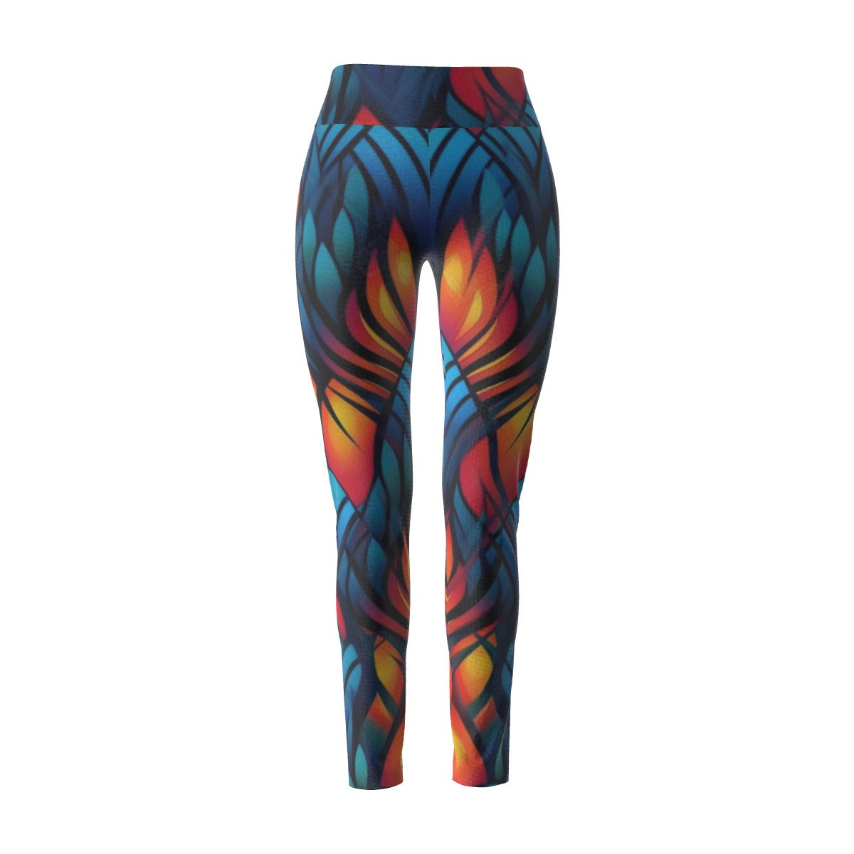 Women's High Waist Leggings | Side Stitch Closure Leggings "Colors"