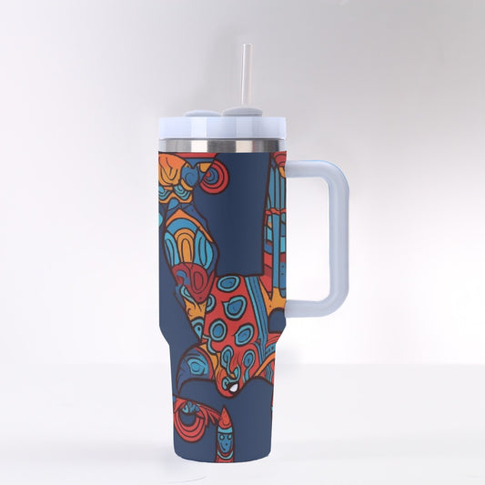 Vaso con asa de 40 oz "Holiday Collection"