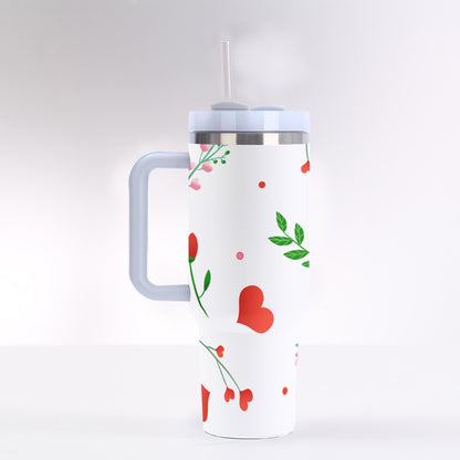 Tumbler With Handle "Get Lost" and "Not Today"