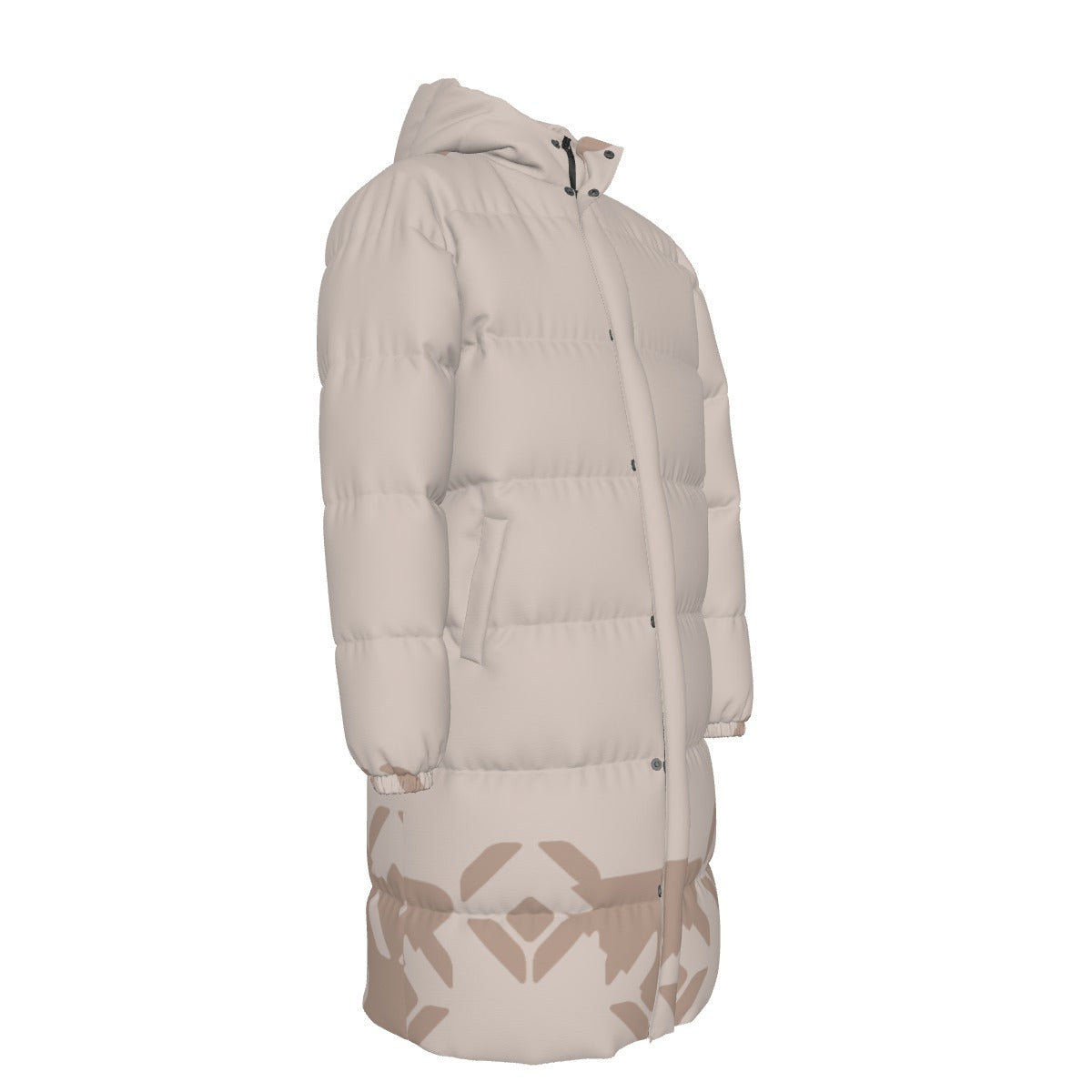 Unisex Long Down Jacket