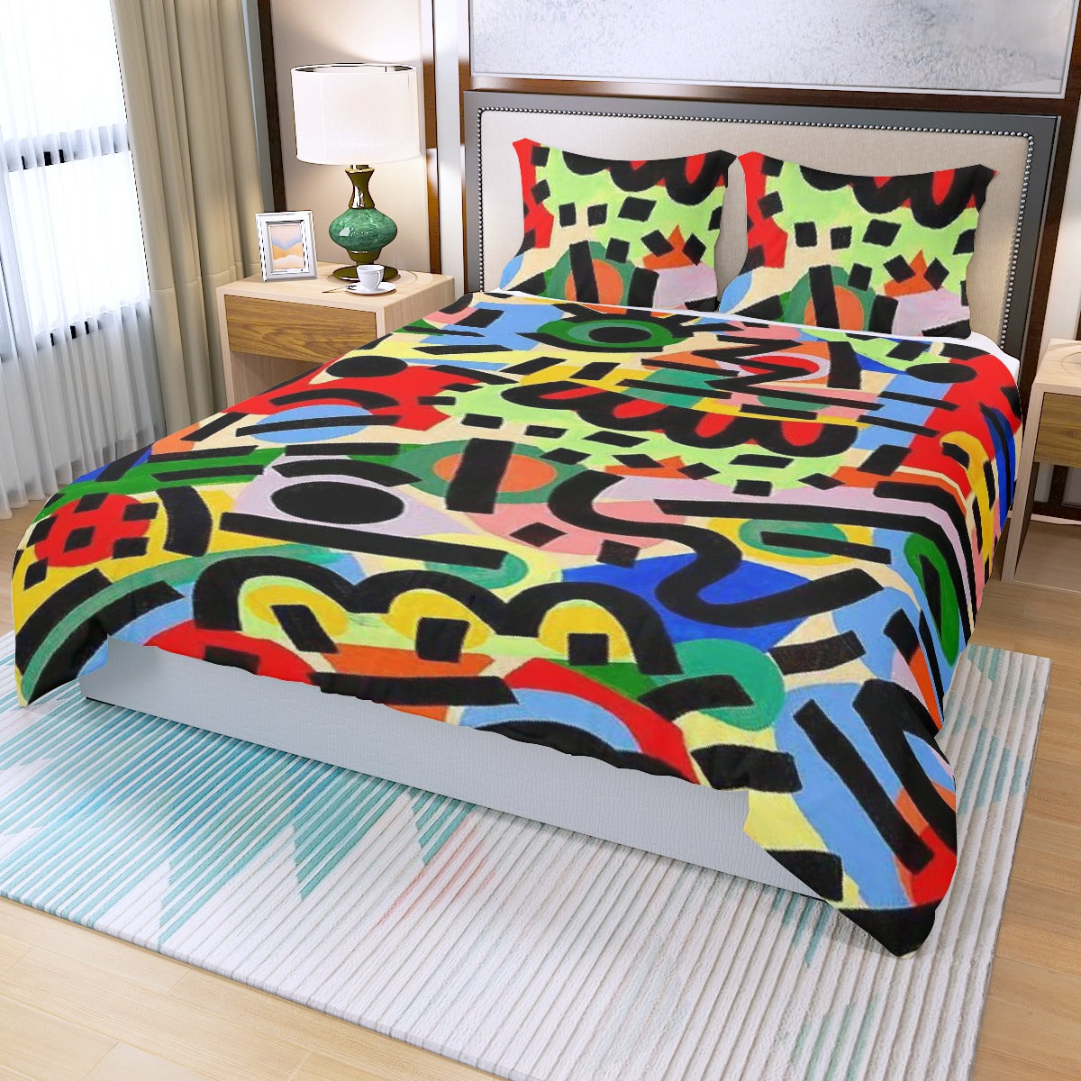 Three Piece Duvet Bedding Set Colors