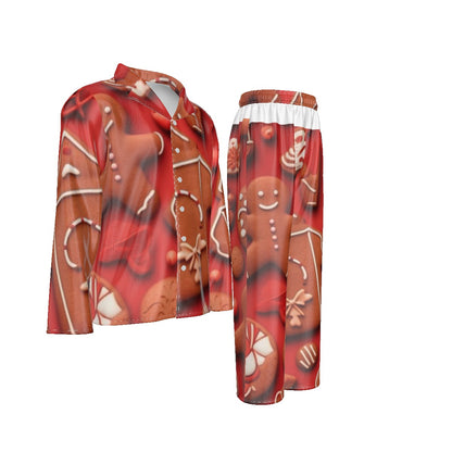 Holiday Men's Lapel Pajama Set