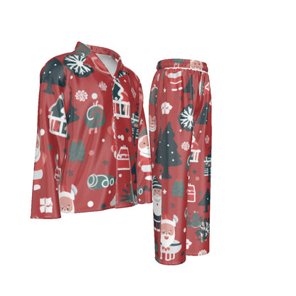 Holiday Men's Lapel Pajama Set