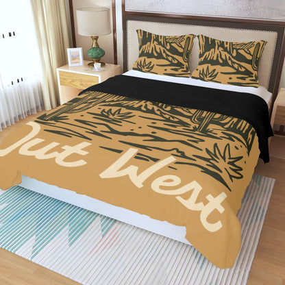 Three Piece Duvet Bedding Set in the Desert