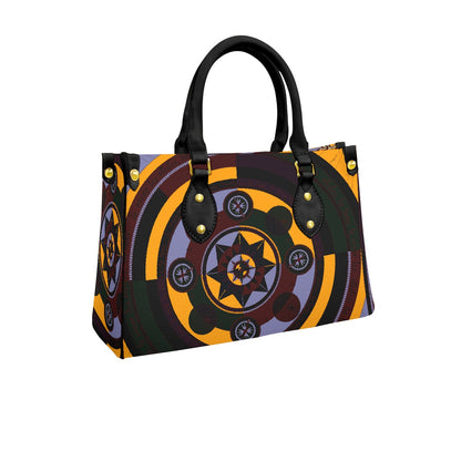 Women's Tote Bag With Black Handle