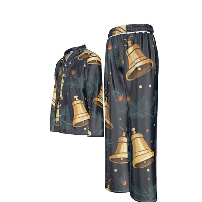 Holiday Men's Lapel Pajama Set