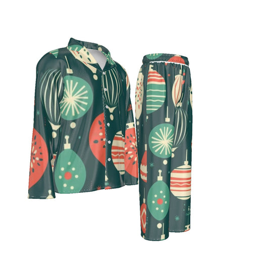 Holiday Men's Lapel Pajama Set