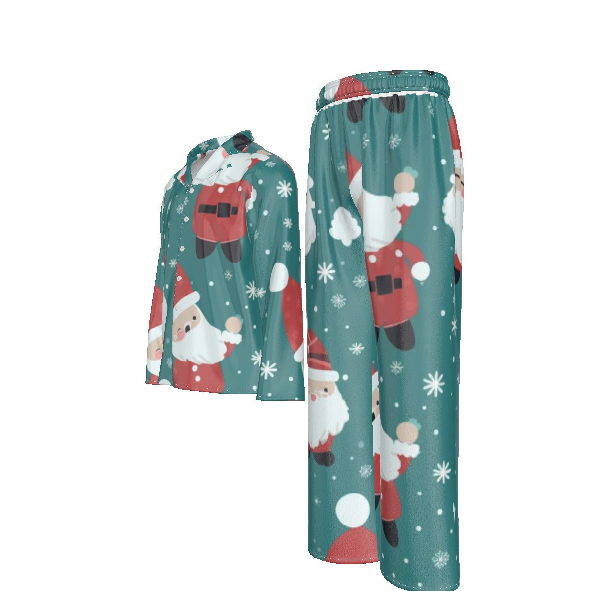 Holiday Men's Lapel Pajama Set