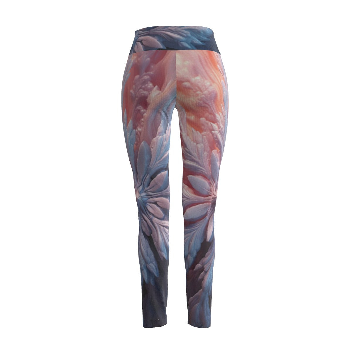 Leggings de cintura alta para mujer | Cierre con costura lateral "Pink Sky"