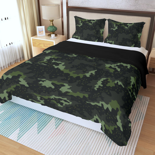 Three Piece Duvet Bedding Set Camo