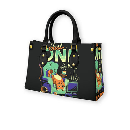 Women's Tote Bag With Black Handle