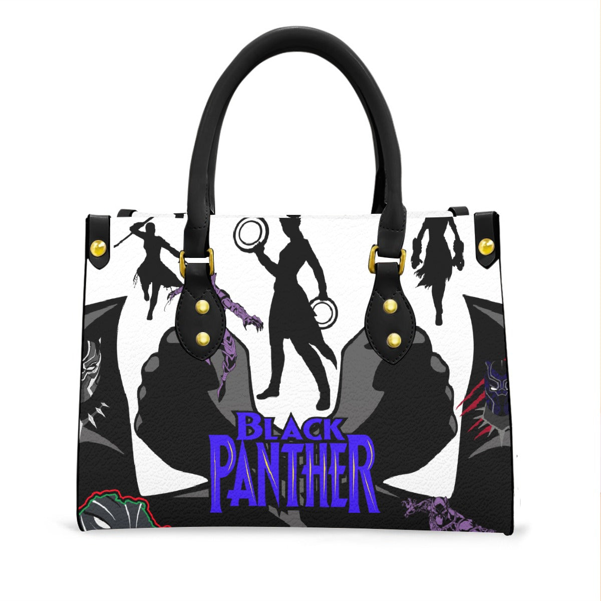 Women's Tote Bag With Black Handle