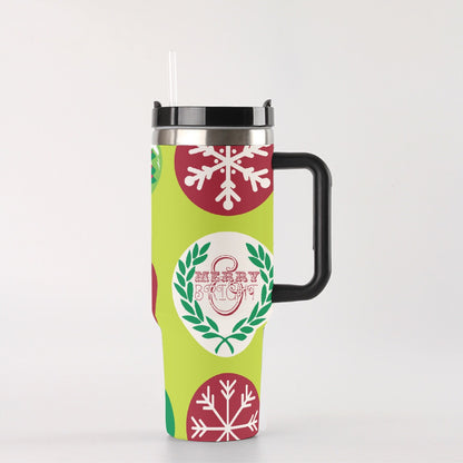 Vaso con asa de 40 oz "Holiday Collection"