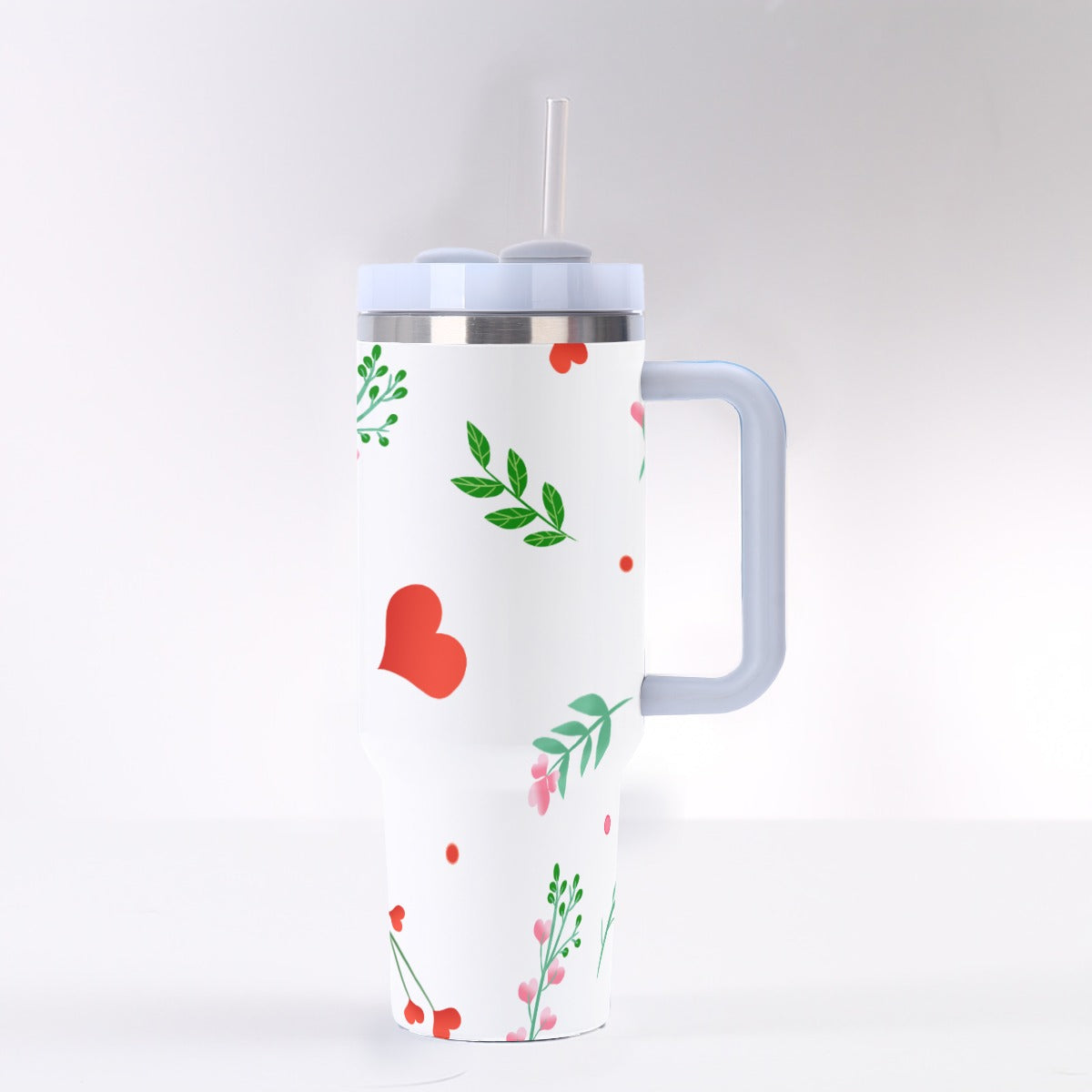 Tumbler With Handle "Get Lost" and "Not Today"