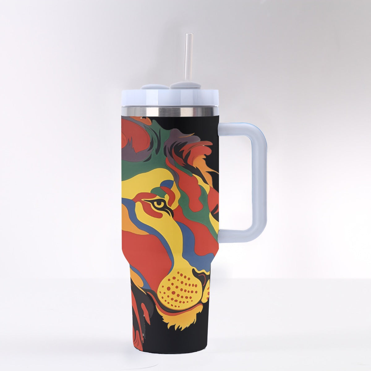 Tumbler With Handle The Lion