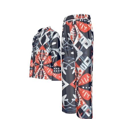 Holiday Men's Lapel Pajama Set