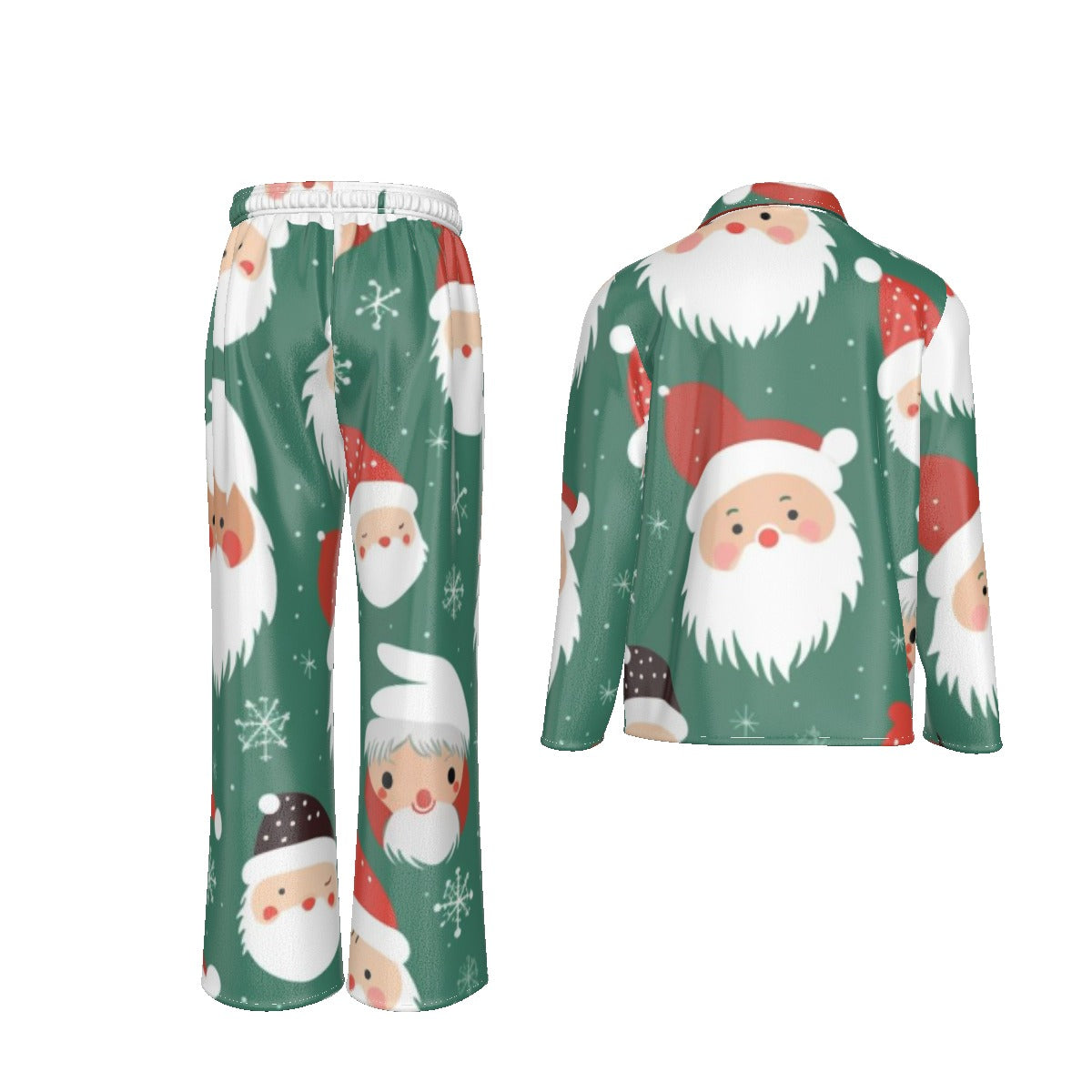 Holiday Men's Lapel Pajama Set