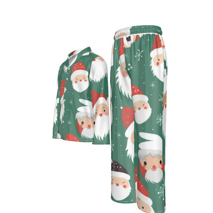 Holiday Men's Lapel Pajama Set