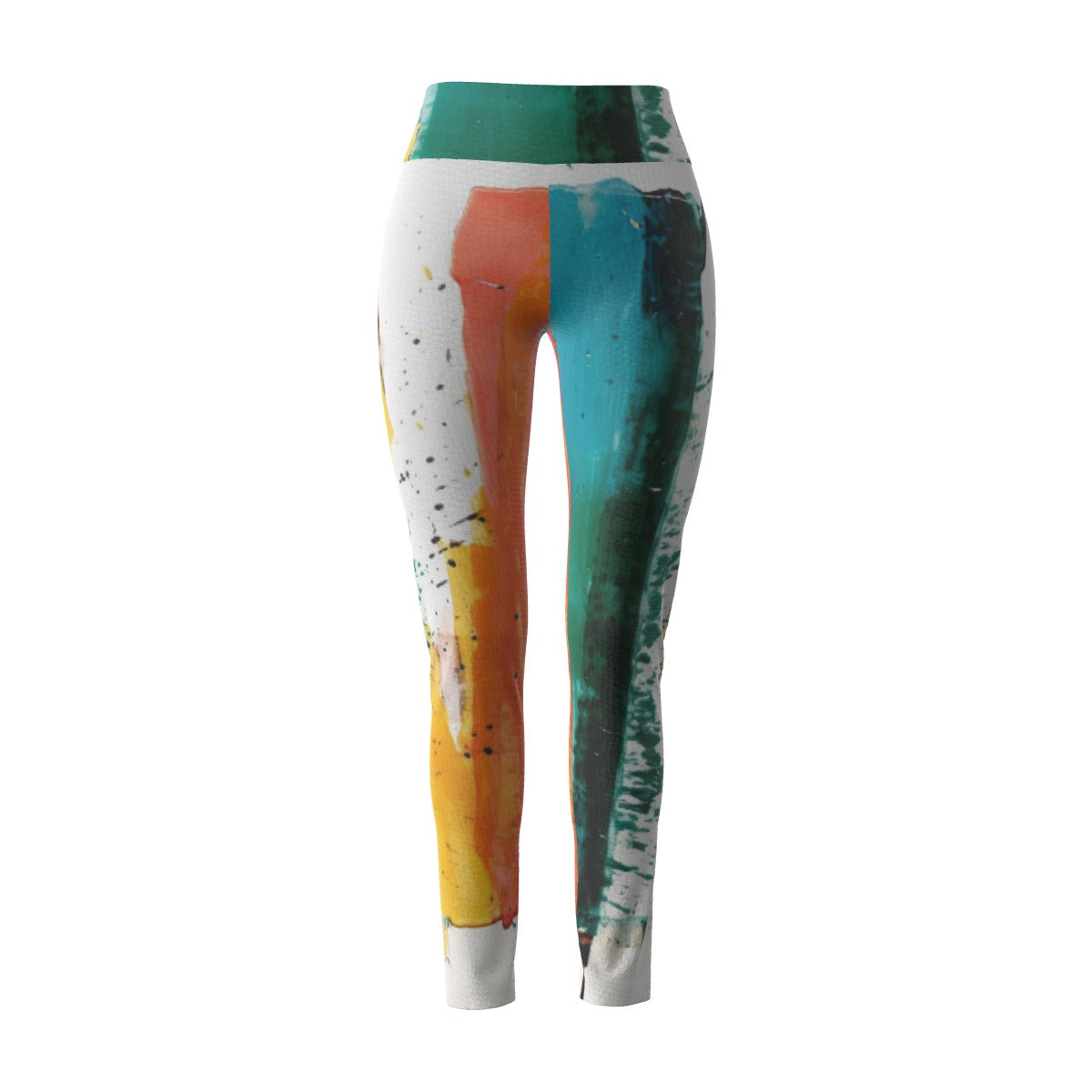 Women's High Waist Leggings | Side Stitch Closure "Light Colors"