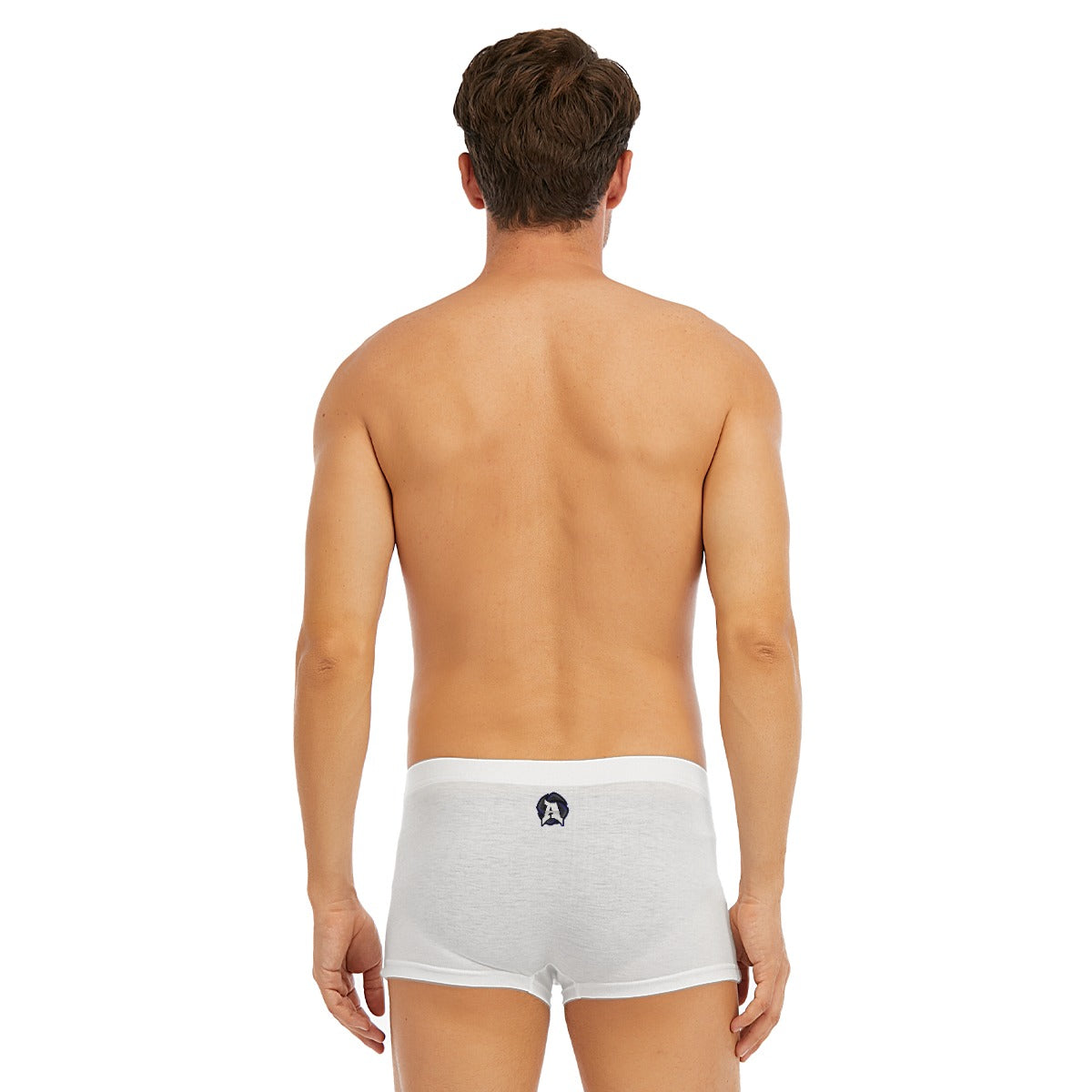 Men's Short Boxer Briefs "Assume the Position"