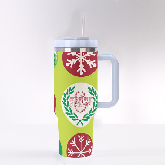 Vaso con asa de 40 oz "Holiday Collection"