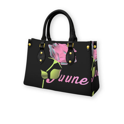 Women's Tote Bag With Black Handle