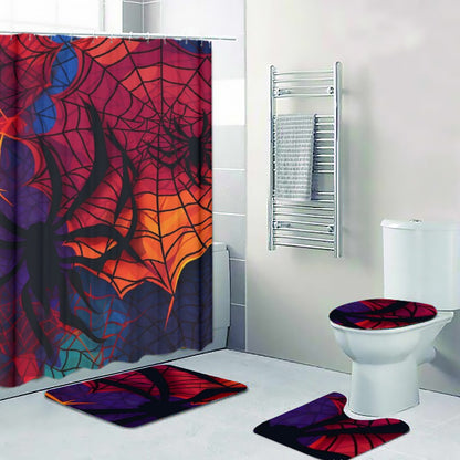 Four-piece Bathroom Black Spider