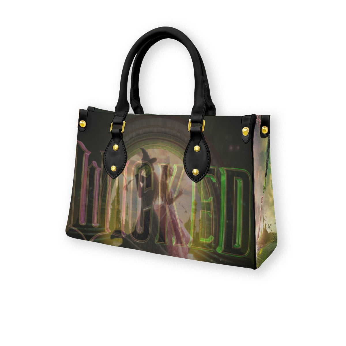 Wicked Tote Bag With Black Handle