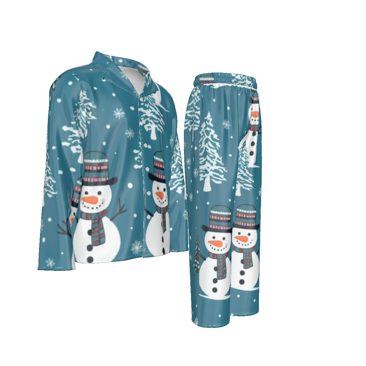 Holiday Men's Lapel Pajama Set