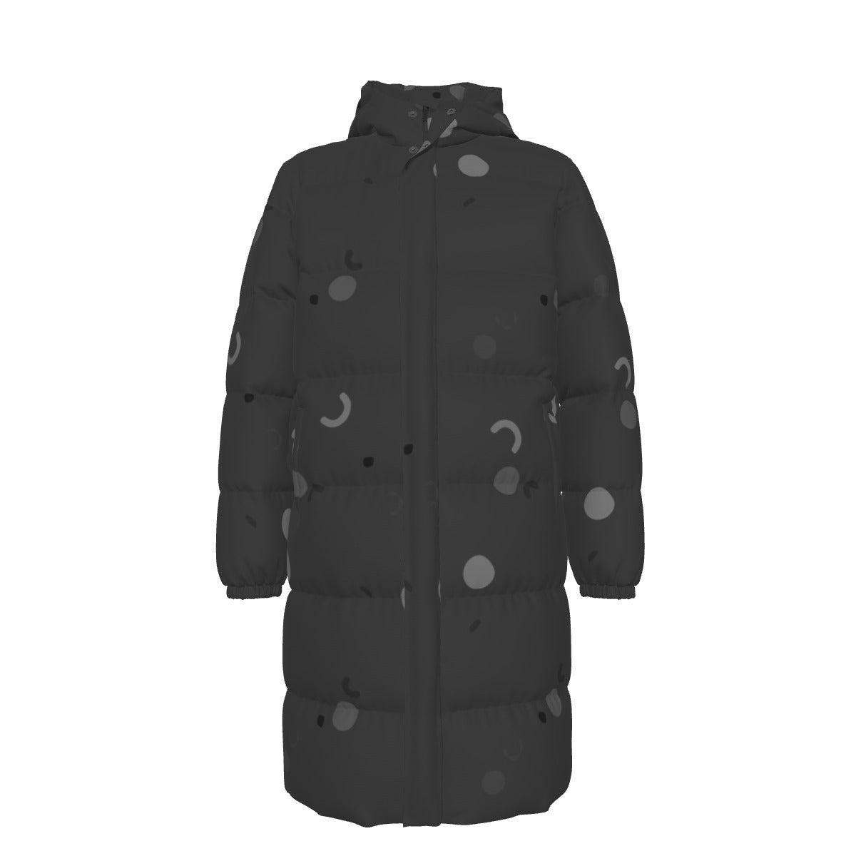 Unisex Long Down Jacket