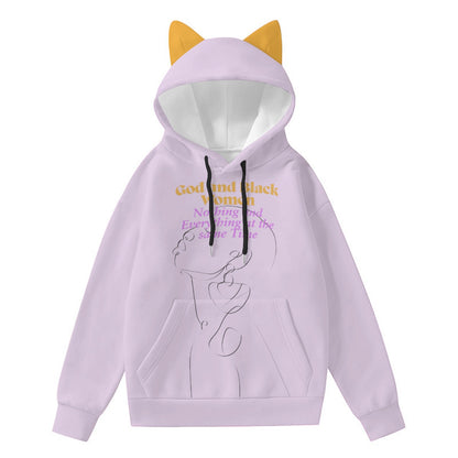 I'm the 92% Women’s Hoodie With Decorative Ears