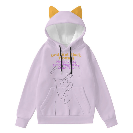 I'm the 92% Women’s Hoodie With Decorative Ears