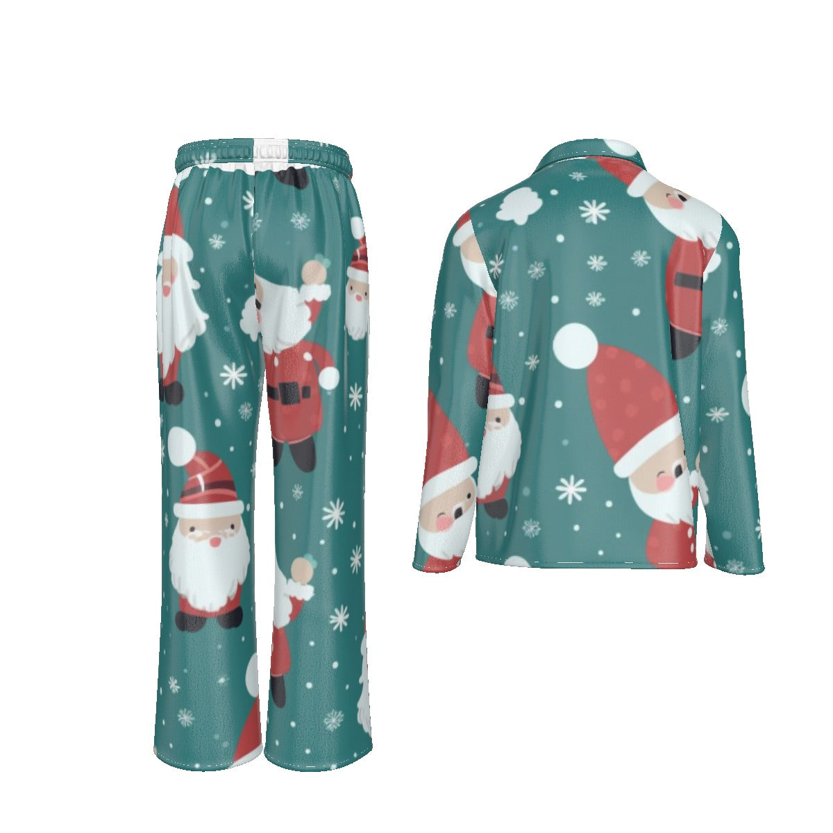 Holiday Men's Lapel Pajama Set