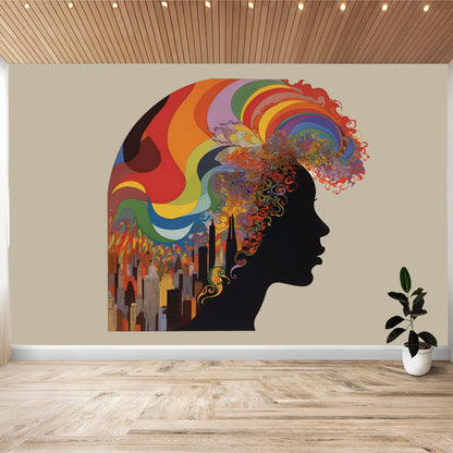 Wall Stickers Woman