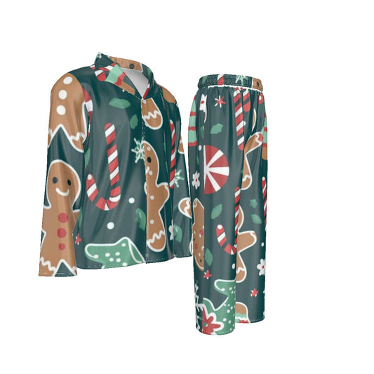 Holiday Men's Lapel Pajama Set