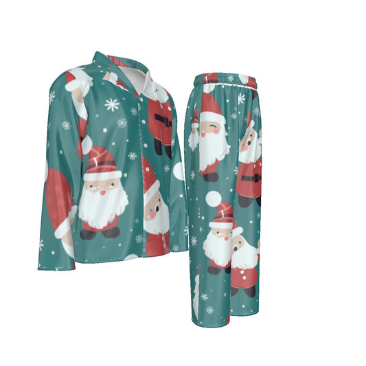 Holiday Men's Lapel Pajama Set