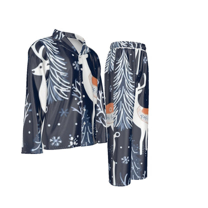 Holiday Men's Lapel Pajama Set