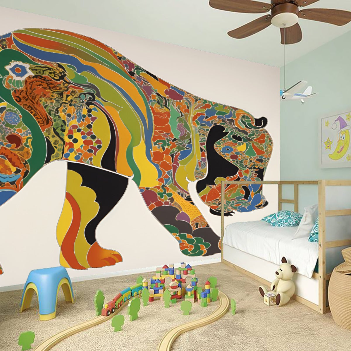 Wall Stickers Hippo